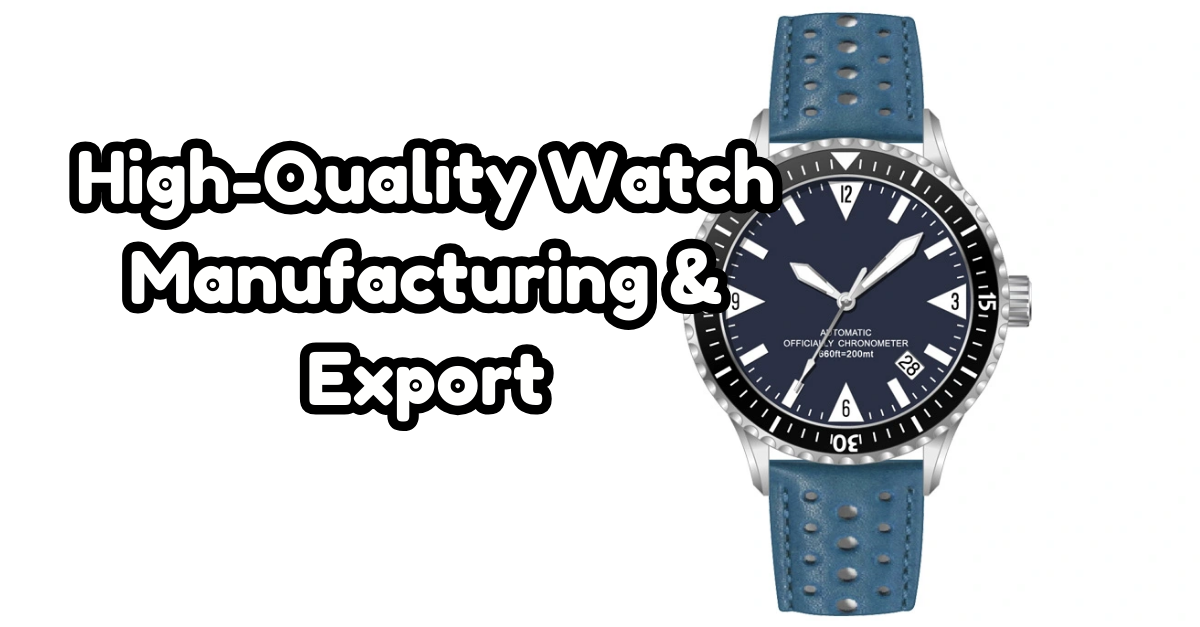 High-Quality Watch Manufacturing & Export