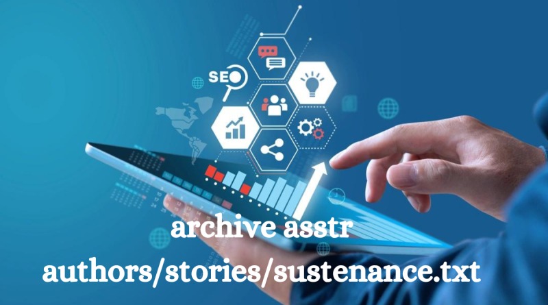 Archive asstr authors/stories/sustenance.txt