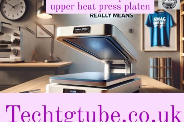 small flaw dimple on upper heat press platen