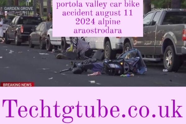 portola valley car bike accident august 11 2024 alpine araostrodara